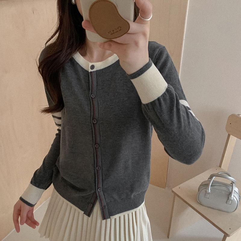 Women's Lightweight 50% Wool 50% Mulberry Silk Cardigan - 4-Season Versatile Knitwear for All-Year Comfort & Style