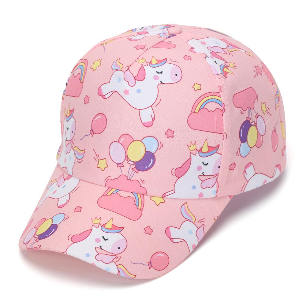 Children's Cartoon Animal Baseball Caps - Spring/autumn - Boys' Cute Beanie Hats - Girls' Sun Hats