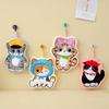 Coral Fleece Kitchen Toilet Handkerchief Cute Cat Washcloth Durable Bathroom Kerchief