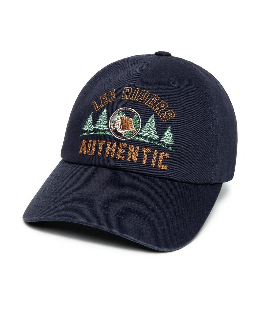 LEE Reriders Graphic Artwork Ball Cap Navy