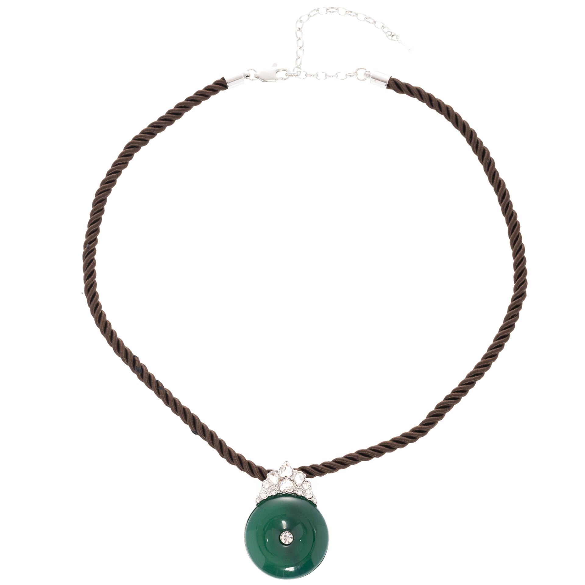 

Ping An Buckle Beaded Necklace Female Antique Premium Sense Light Luxury Neck Chain National Style Personality Versatile Clavicle Chain