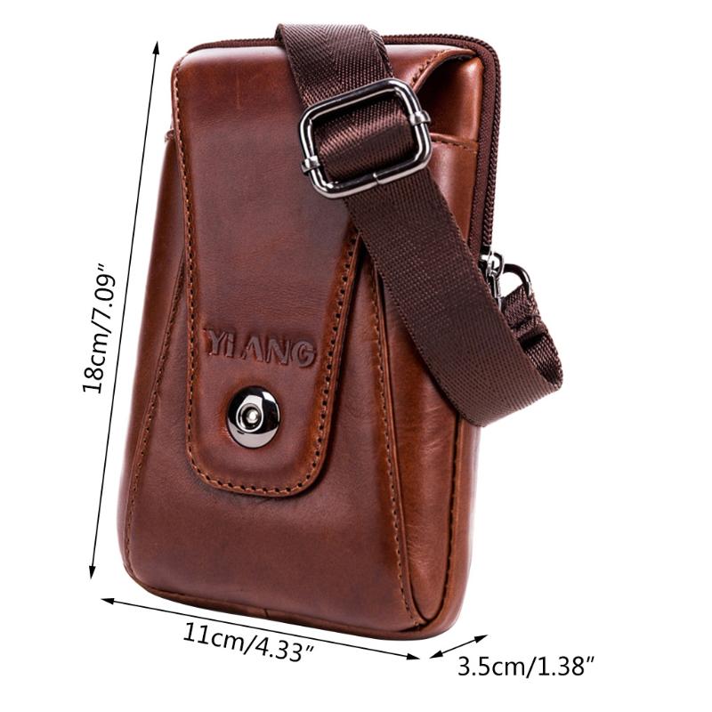 Buy Travel Crossbody Mobile Phone Shoulder Bag Pouch Case Belt Purse Wallet for Men at