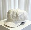 New spring and autumn retro polka dot student octagonal hat women's fashion versatile face small beret painter hat tide