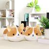 40cm Corgi Hund Plyschkudde PP Bomullsfyllning Söt Liggande Valp Docka Plyschdjur Sovkudde Valp Plyschleksak