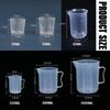 20/30/50/250/500/1000ml  Clear Plastic Graduated Measuring Cup For  Kitchen  Baking Beaker Liquid Measure Jug Cup Container