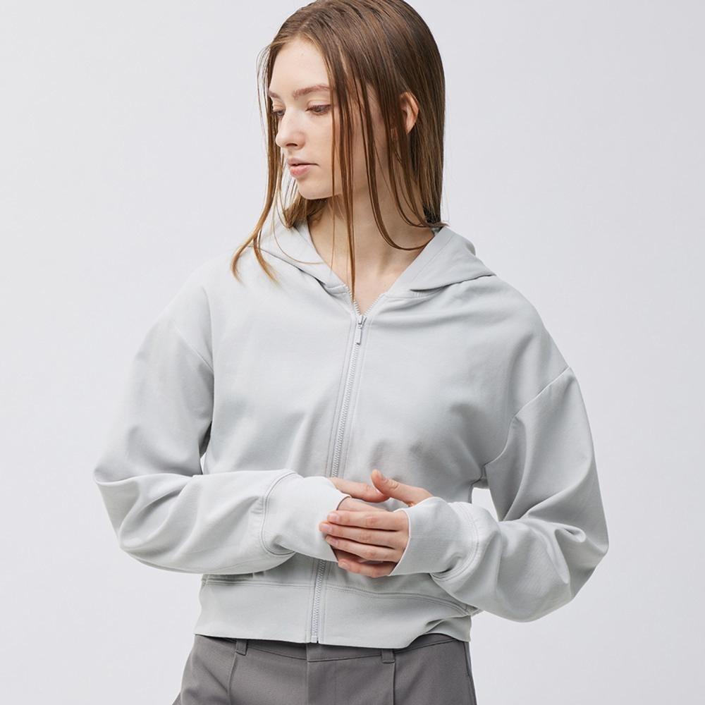 Buy GU by Uniqlo Uv Cut Full Zip Hoodie Long Sleeve at