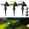 Germany Warehouse Stock Outdoor Solar Garden Light IP65 Waterproof LED Solar Powered Lamp for Garden Yard Lawn Pathway