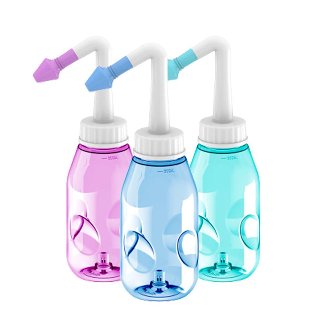1PC 300ML Nasal Irrigator Nasal Rinse Bottle Nasal Wash Cleaner Nose Protector Avoid Allergic Adults Children Neti