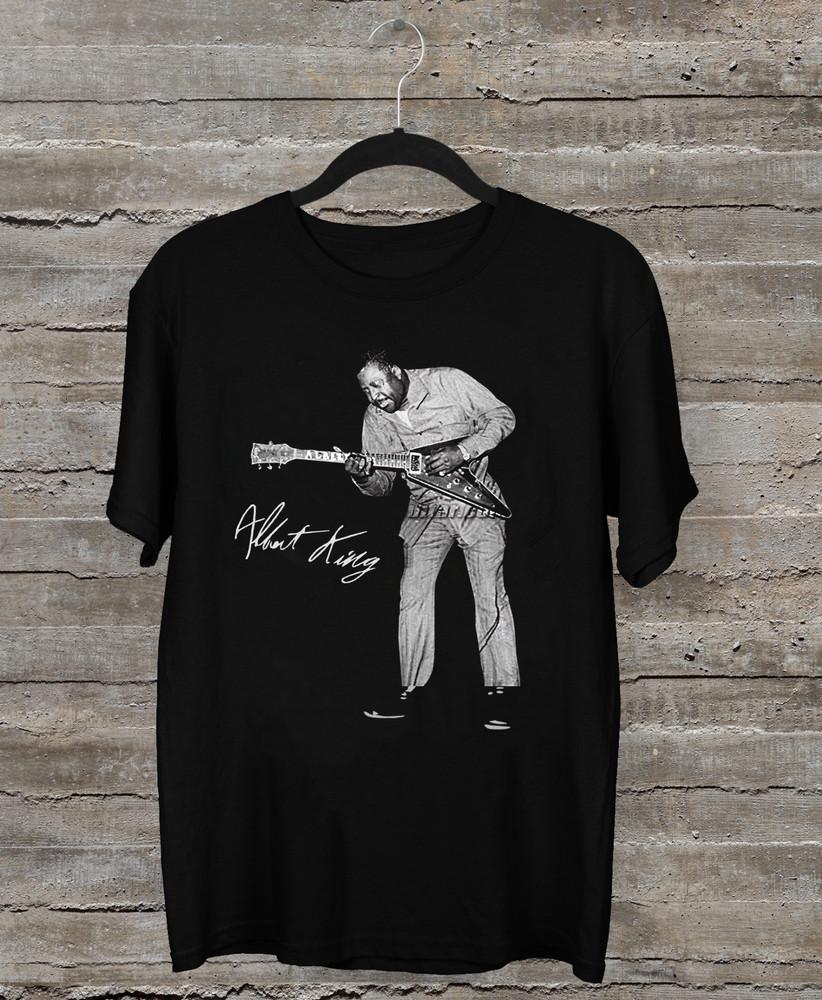 NEW Albert King Signature Classic T Shirt All Size S-5Xl Unisex T-Shirt
