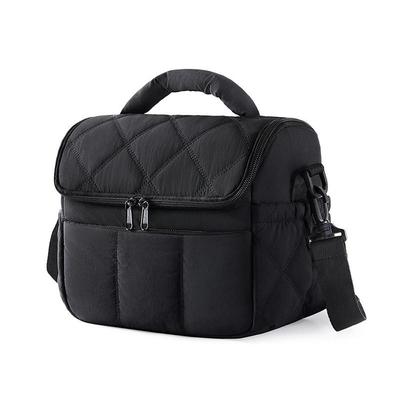 Bolsa Térmica para Almoço Bolsa Bento Bolsa Térmica Leve Durável à Prova de Vazamentos Poliéster Para Trabalhadores de Escritório