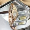 Damenuhren Luxusmode Damenuhr s Damen-Quarzuhren klassisch Gold minimalistisch Damen Roségold