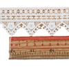 New Milk Silk Barcode Lace 40Mm Wide Barcode Water Soluble Lace Refined White Trim
