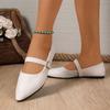 Fashion 2025 Spring Single Shoes Fashion Shallow Slip On Women Flat Shoes Ladies Casual Outdoor