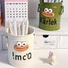 Cartoon Pen Holder Back To School Pencil Holders for Office Study Desktop Accessories Storage Organizer for Pens Erasers Crayons