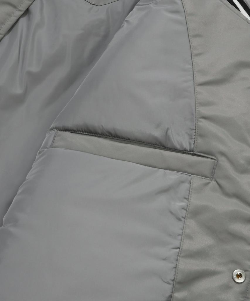 Covernat Arch Logo Satin Varsity Grey
