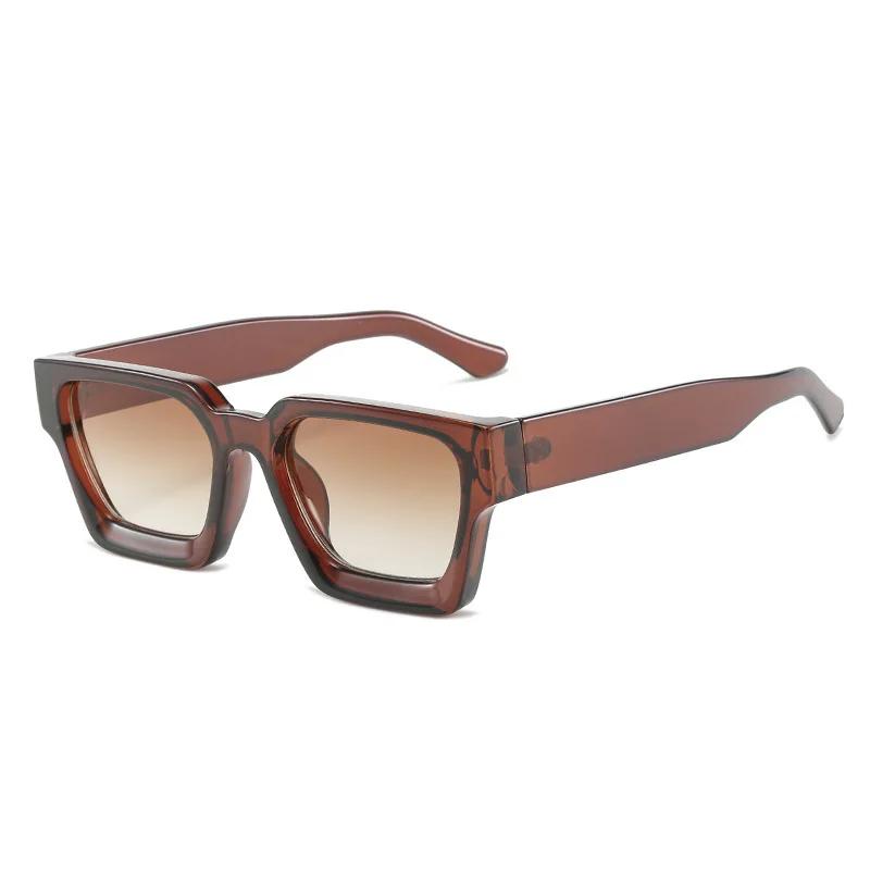 New Luxury Glamour Sunglasses for Women and Men Designer Famous Brand Glasses Square Stylish Trend Eyewear UV400 Sun Glasses 1PC