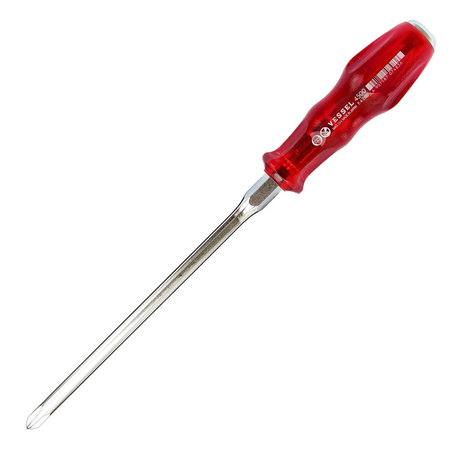 

Отвертка VESSEL Power Grip +4×200 4500