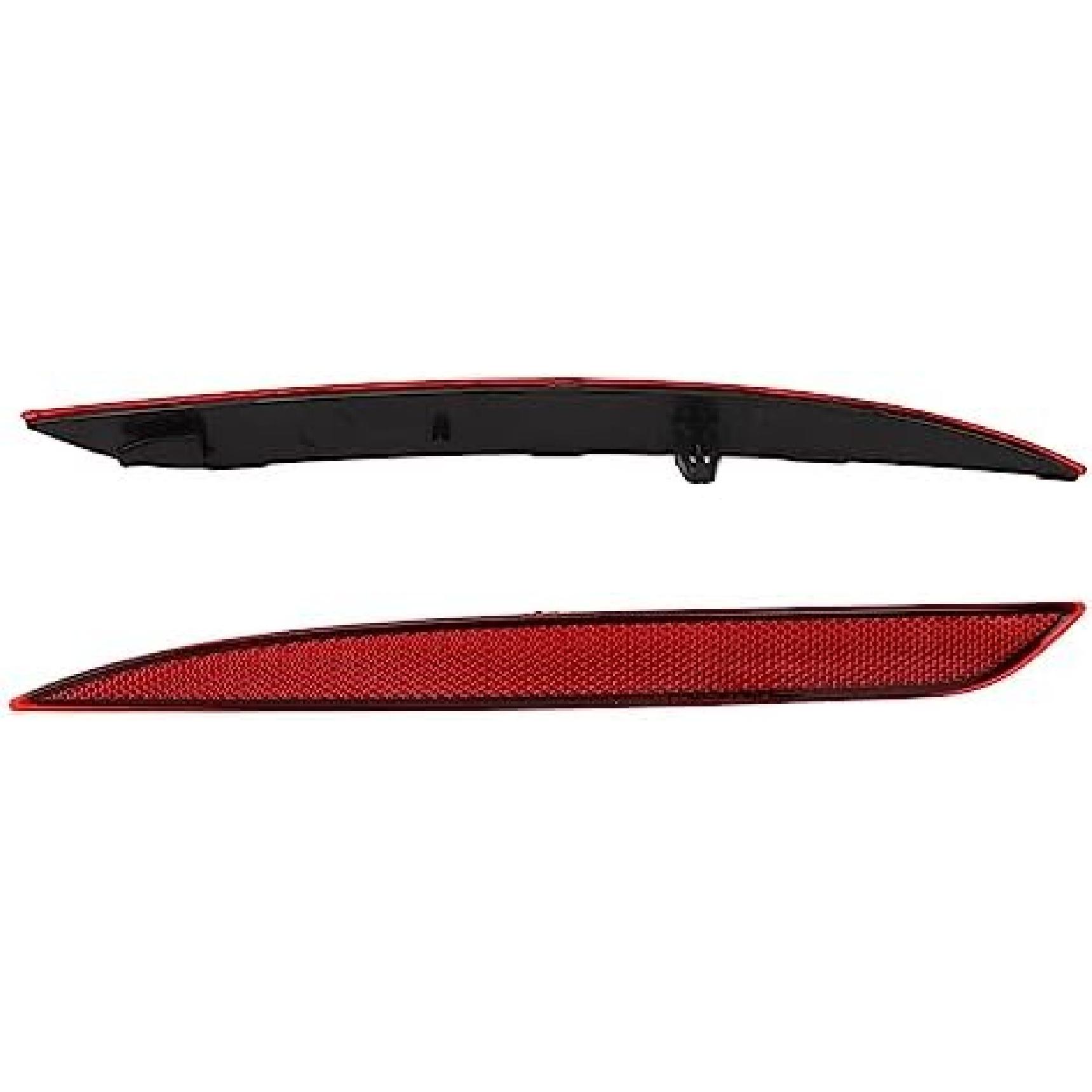 

Задний бамперный отражатель для 2020–2023 годов, красный линзовый отражатель заднего фонаря автомобиля, замена фонарей заднего бампера для (Левый 26565 6FV0A) Right 26560 6FV0A