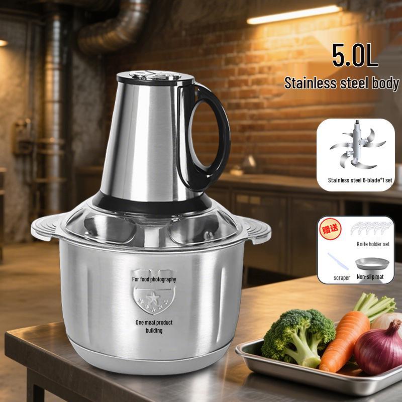 Seven-Speed Stainless Steel Multifunctional Meat and Vegetable Chopper