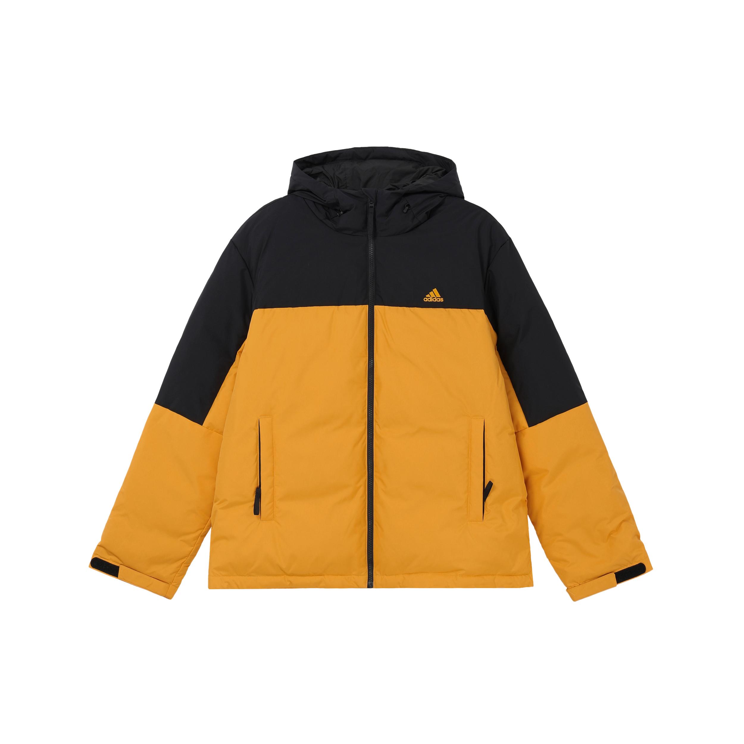 Мужская пуховая куртка Adidas COLORBLOCK Желтая IT8722 XS