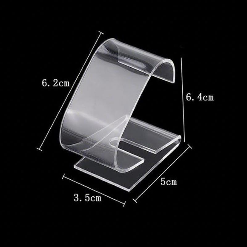 Transparent Prop Storage Stand Lightweight Acrylic Watch Display Stand Bracelet Wrist Watch Stand Protective Watch Display Rack прозрачный