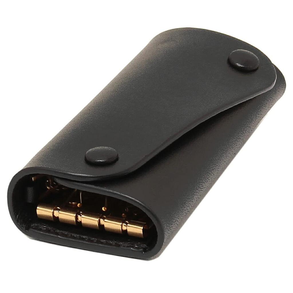 Key Case Key Ring Black IL BISONTE SKH090 PV0011 BK255G SKH087 [IL BISONTE] Men's Women's [Item]