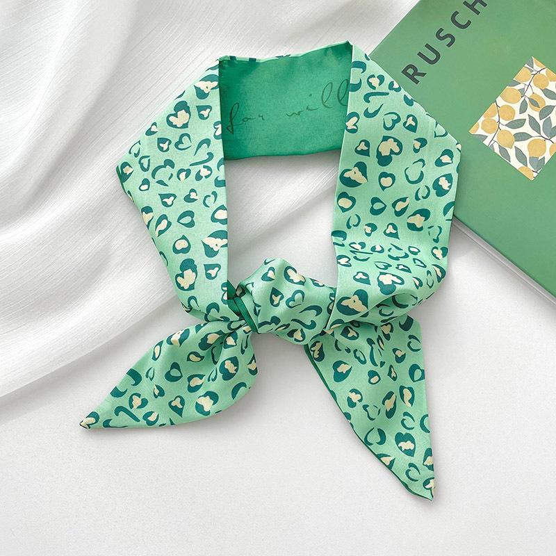 Long silk scarf, high-end new versatile hair tie streamer, atmosphere ribbon, spring and summer decorative scarf, tied bag streamer