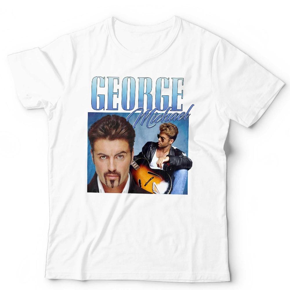 George Michael T Shirt Appreciation Unisex Homage Throwback Stag and Hen Do