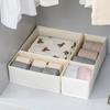 Foldable Clothes Organizer Underwear Socks Bra Clothes Pants Storage Box Closet Wardrobe Organization Household Dresser Storage
