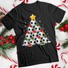 Christmas Tree T-Shirts Soccer Funny Ugly Mens and Womens Tee #MC