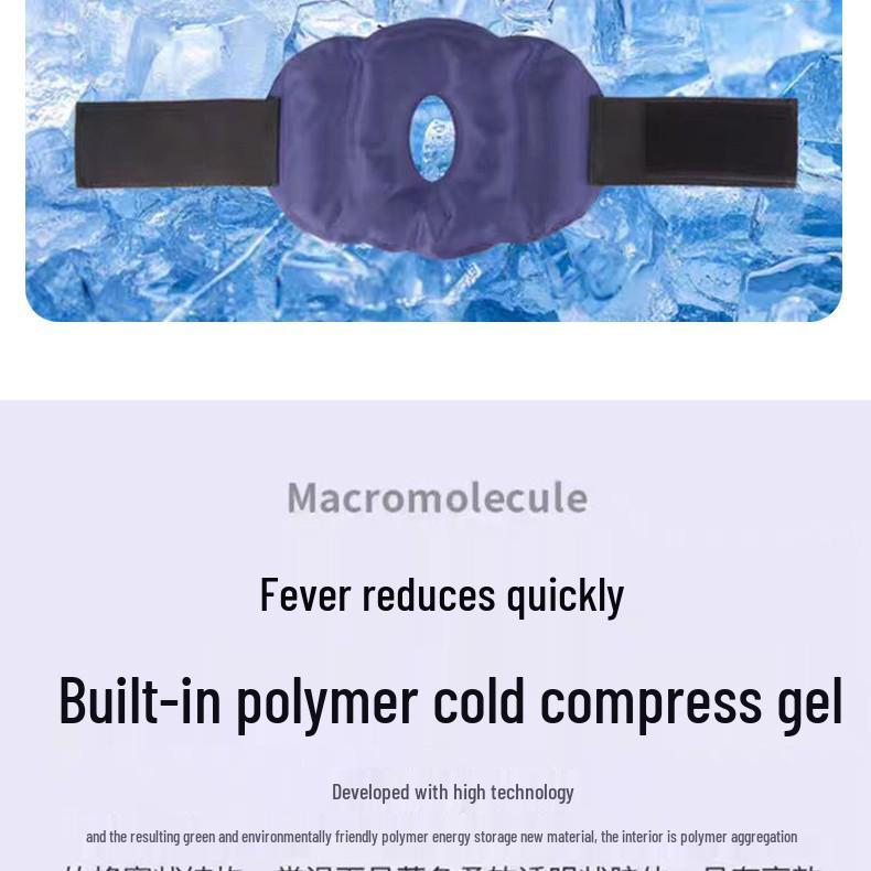 Adjustable Hot/Cold Compress Gel Pack for Joint Sprain and Recovery - Knee Pad Sports Ice Pack