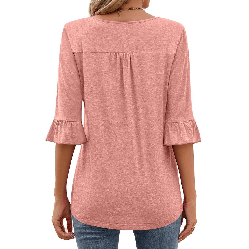 Tops For Women Dressy Casual  Shirts T Shirts Top