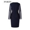 PORTS Women's Elegant Lightweight Summer Dress LM8D207KWB008