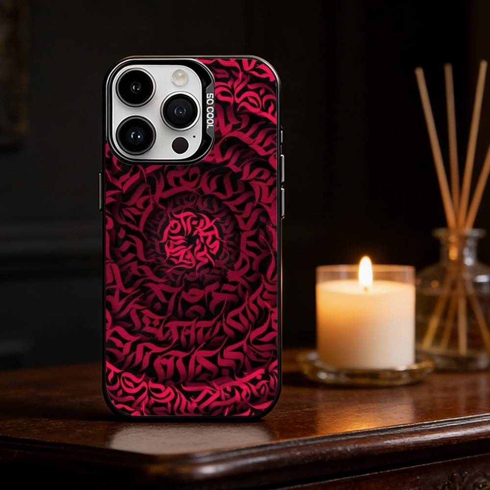 

Pokras Lampas Art Graffiti Phone Case For iPhone 17,16,15,14,13,12,11,Pro Max,Plus Candy Silver Cover iPhone13PROMAX