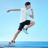 Anta Hailang Lite Mesh Professional Physical Test Wear Durable Breathable Low Top Kids Running Shoes Kids Sneaker Lake-Blue White Black 312325534H-2