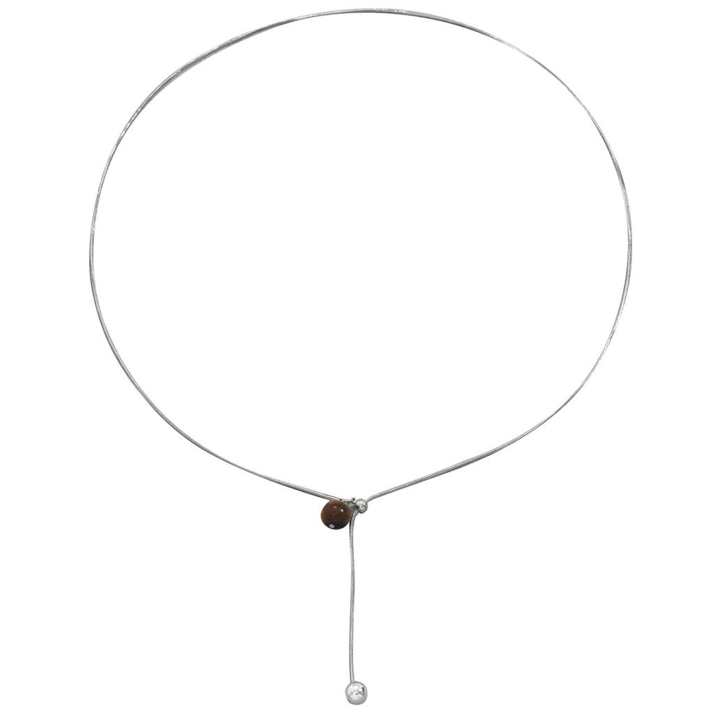 New Retro Style Necklace Versatile High-end Long Pearl Pendant Collarbone Chain Fringed Jewelry