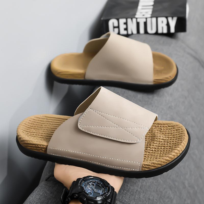 Slippers Men Summer Slip Resistant Wear-resistant Suitable Outdoor Sports Beach Leisure Sandals