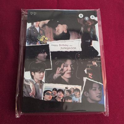 [USED] BTS Large Notepad Jungkook Korean Maker 12-2