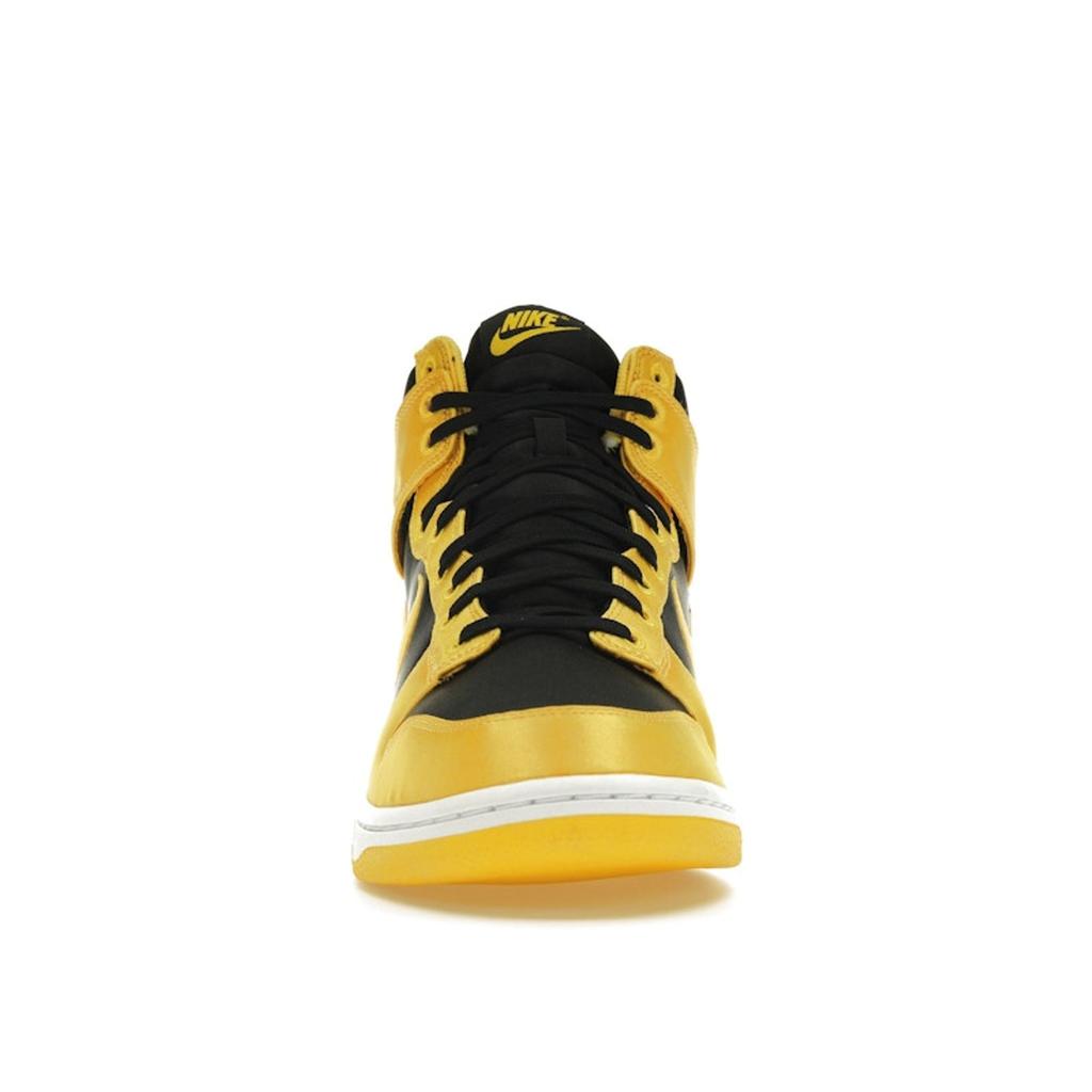 Nike Dunk High Satin Goldenrod Women Sneakers Yellow Black Varsity-Maize FN4216-001