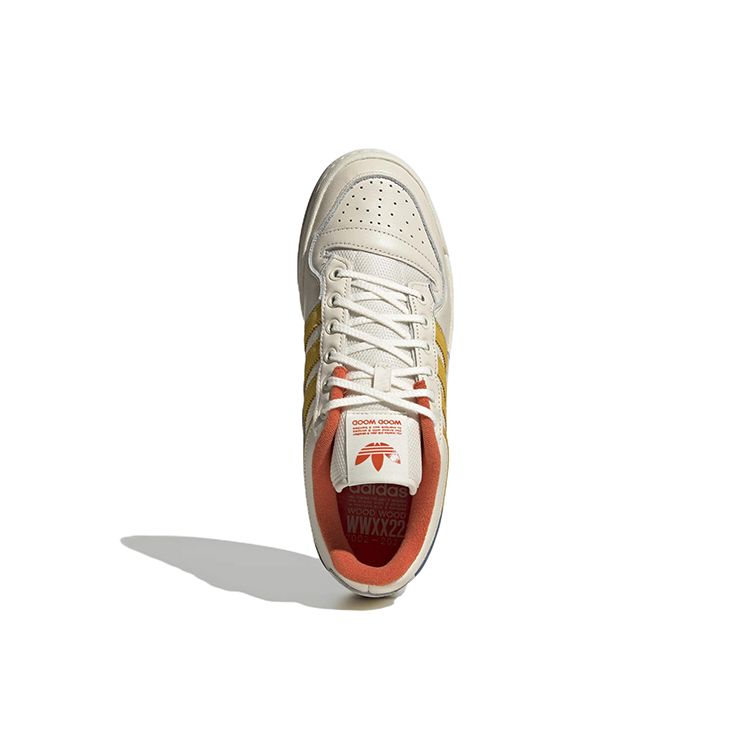 Tênis Unissex Wood Wood x adidas Forum Low Off White Amarelo Creme Altered-Amber GW9313