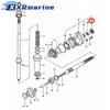 2 Stück Simmerring für Suzuki Außenbordmotor DF40 DF50 DF60 DT35 DT40 DT55 DT65 Serie Bootsmotor Propellerwelle 18-8345 09289-22007