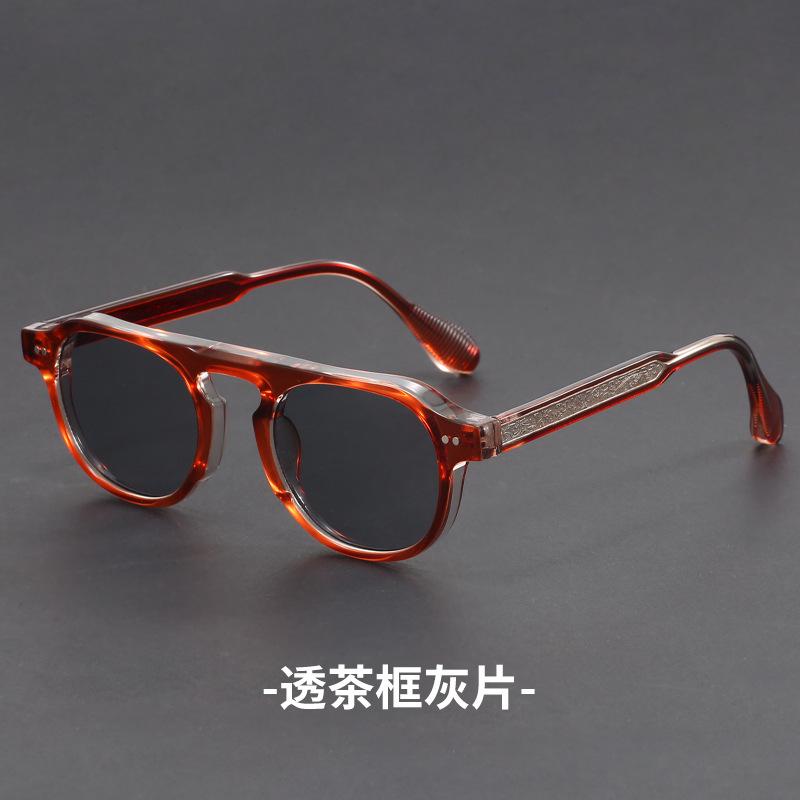 New Retro Punk Men Polarized Sunglasses Women Vintage Round Glasses in Trend Luxury Design UV400 Sun Shades For Fishing Driving