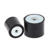 M4 M5 M6 M8 Female Thread Rubber Shock Absorber Anti Vibration Pad Damper-Metal Silentblock Type Dd Rubber Mount Flat Base Block