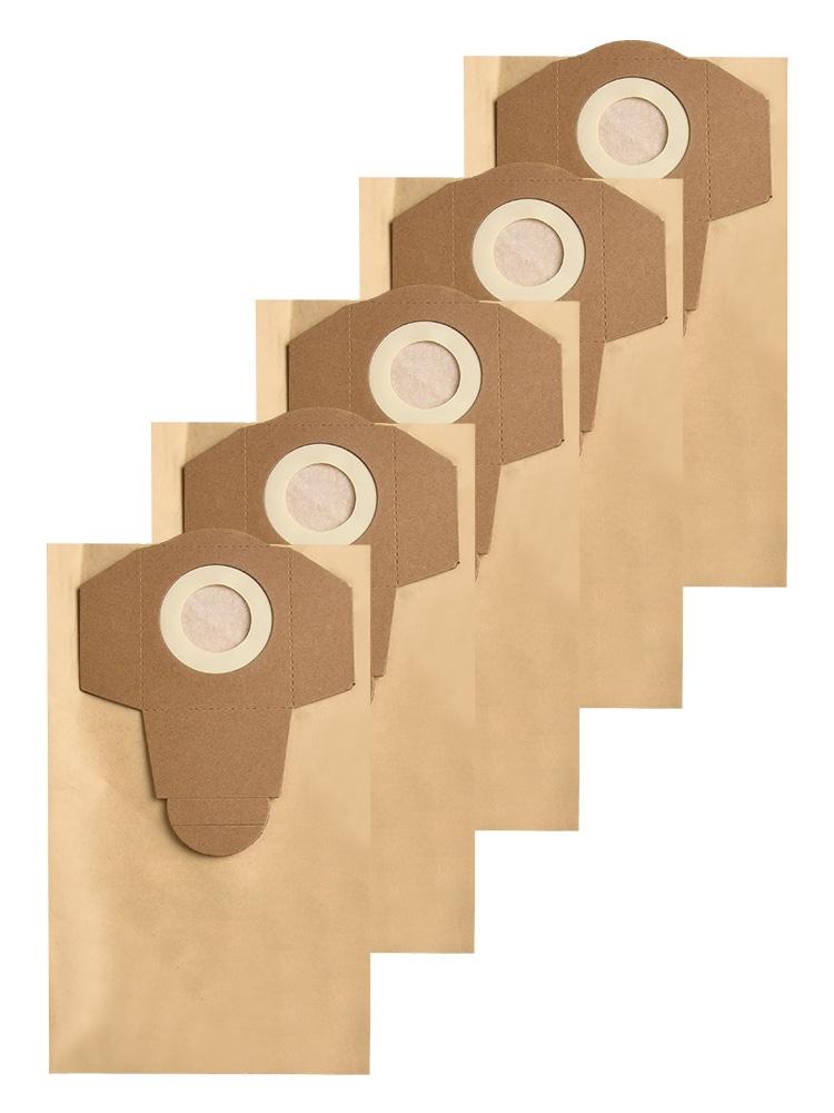 5PC 20L For Einhell Wet And Dry Vacuum Bags (Pack Of 5) For BT-VC 1250S