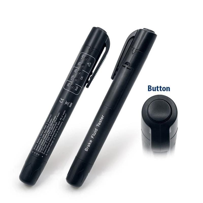 

New Best Brake Fluid Tester LED Car Vehicle Auto Automotive Testing Tool fluid tester Car Brake Fluid Tester Pen in stock