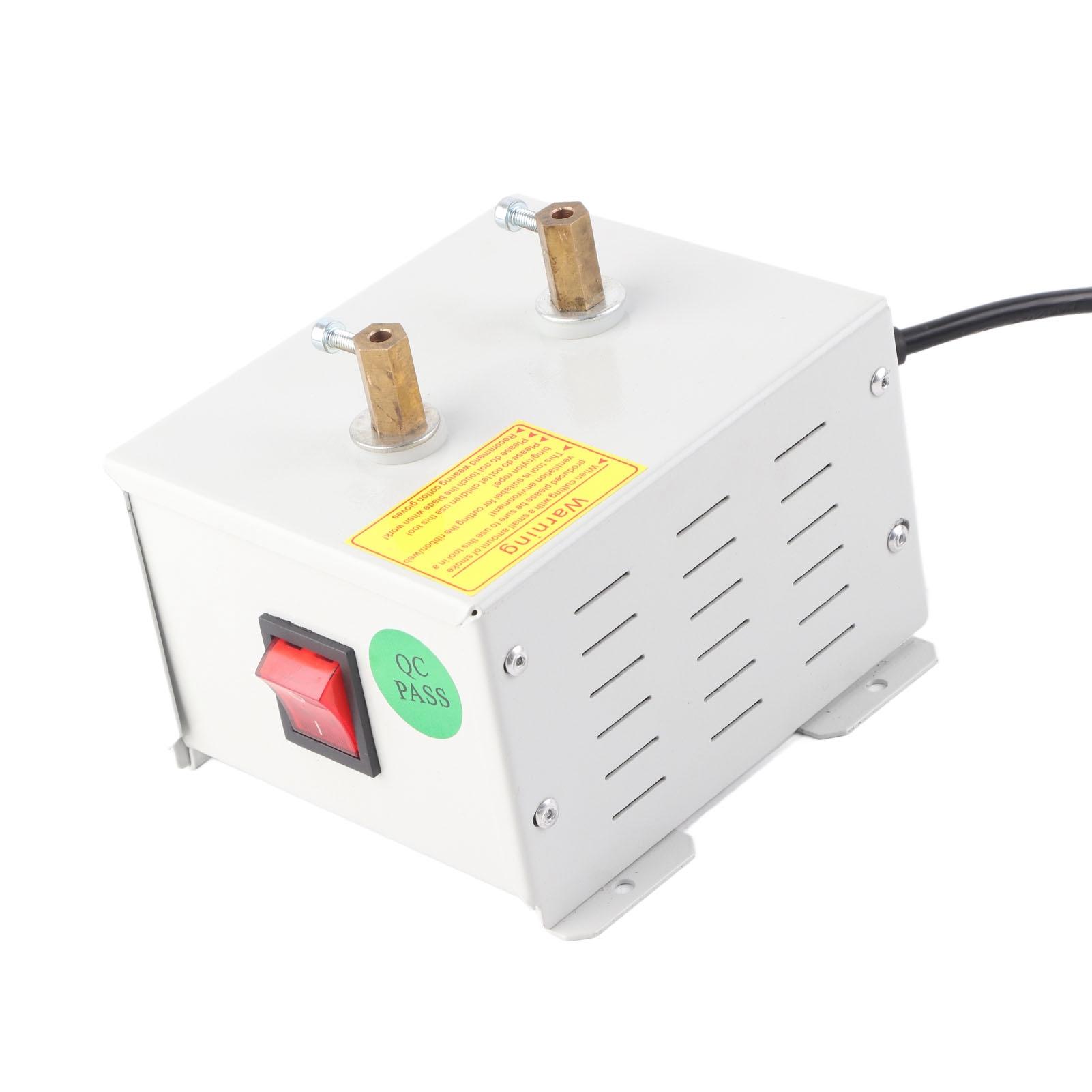 

Electric Rope Cutter ABS Housing Bench Mounted Cutting Tool Kit for Weave Fabric Webbing 45W EU Plug 220 240V