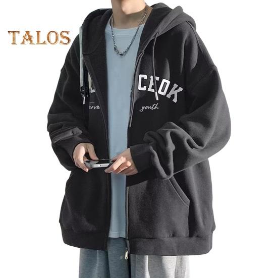 

Мужская толстовка с капюшоном и принтом букв, свободный кардиган на молнии с завязками на завязках, верхняя одежда с карманами, спортивная куртка средней длины M темно-серого