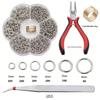 Plum Blossom Box Open Ring Closed Ring Single Ring Small Iron Ring DIY Handmade Jewelry Tools Ring Buckle Pliers Set