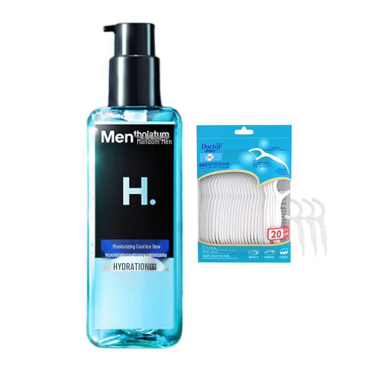 

Dr. Dentist Dental Floss & Men s Moisturizer Bundle