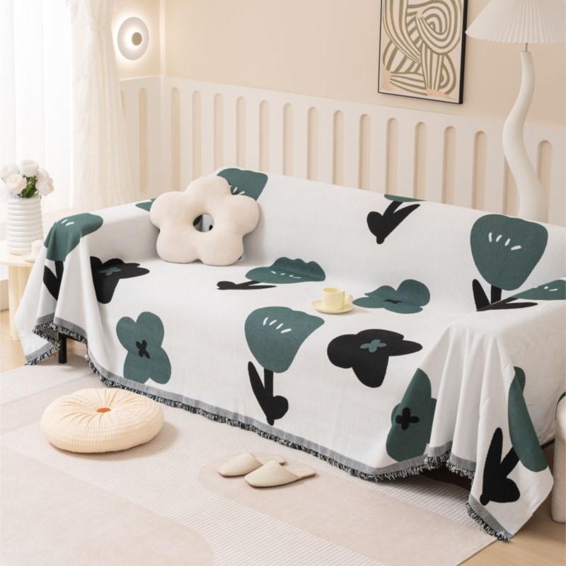 Tulip Sofa Cover Mat Throw Blanket Living Room Sofa Couple Position Modern Throw Camping Picnic Blanket Funda Sofas Ajustables